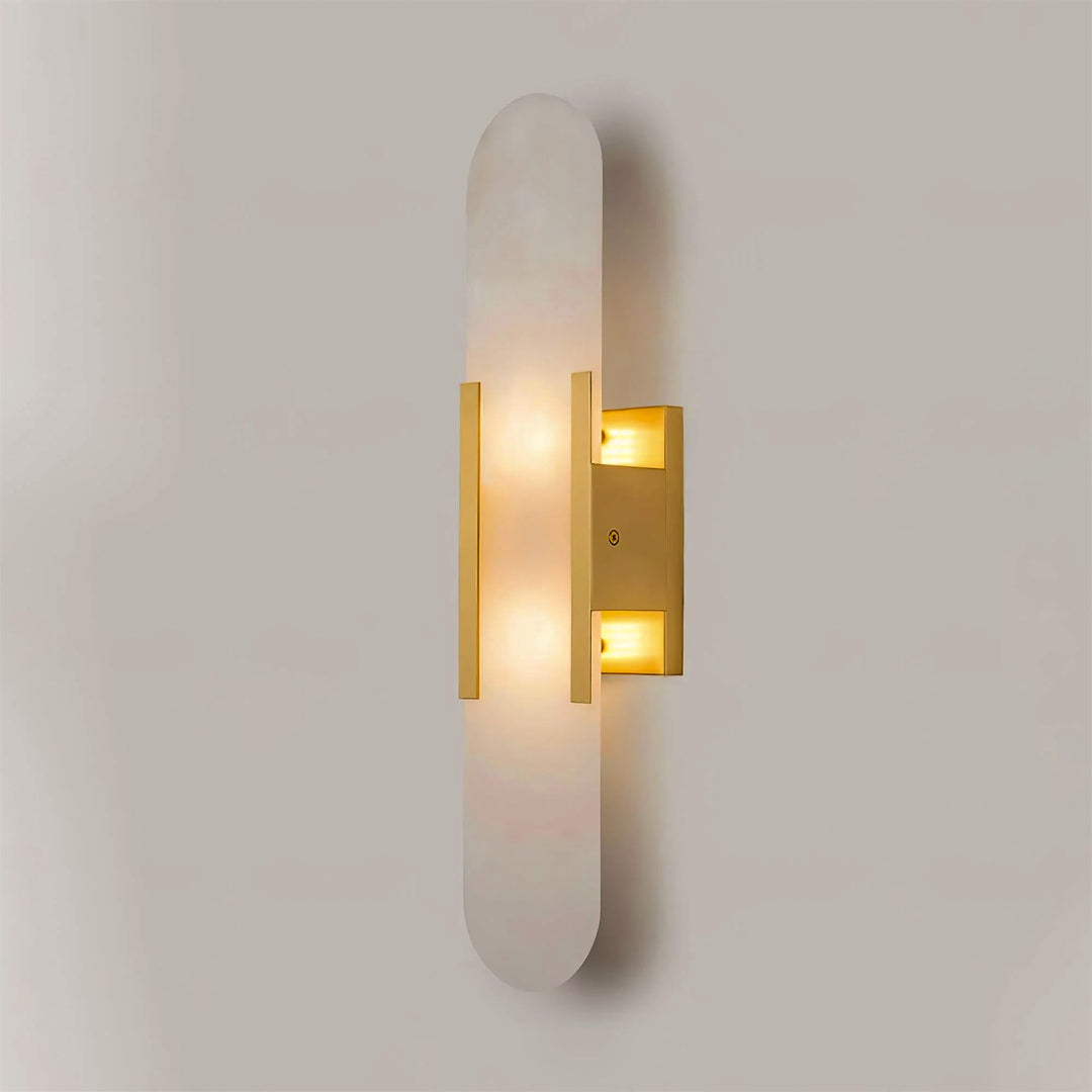 AlabasterGlow | Elegant Handcrafted Alabaster Wall Sconce Lighting 10
