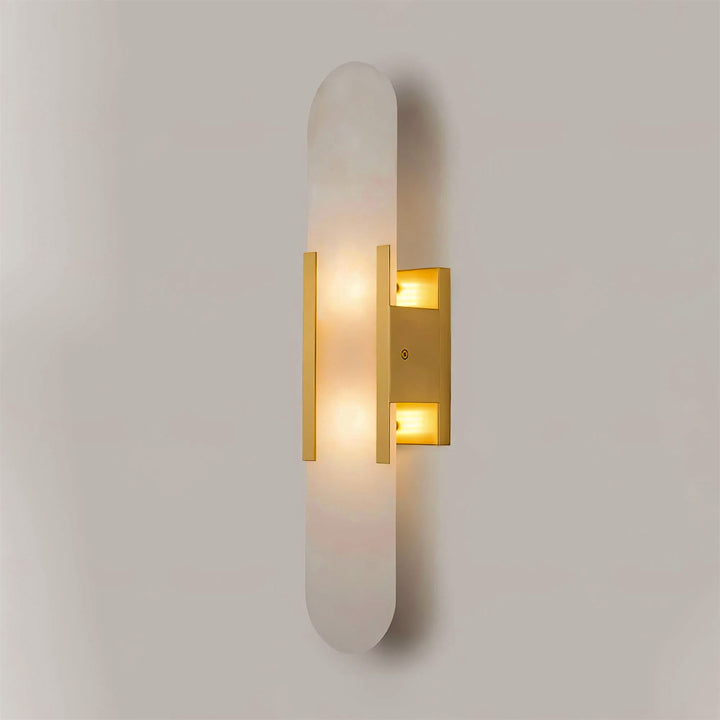 AlabasterGlow | Elegant Handcrafted Alabaster Wall Sconce Lighting 10