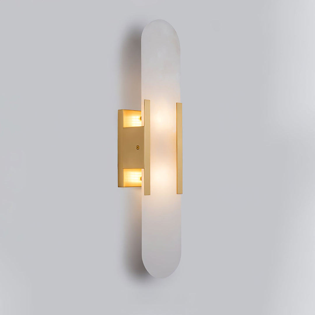 AlabasterGlow | Elegant Handcrafted Alabaster Wall Sconce Lighting 12