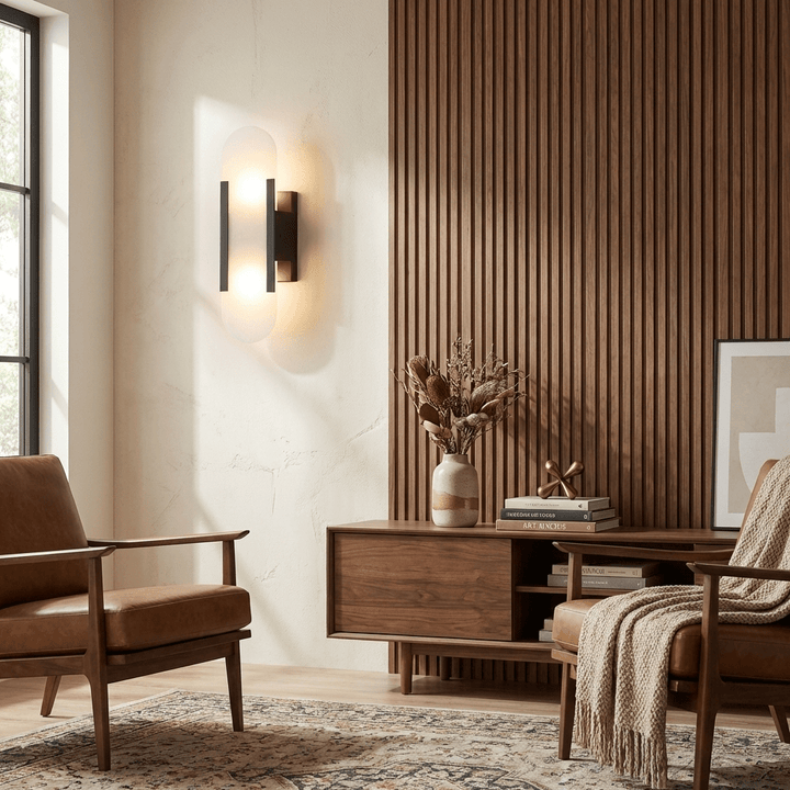 AlabasterGlow | Elegant Handcrafted Alabaster Wall Sconce Lighting 7
