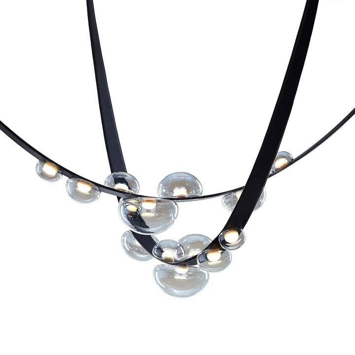 Dewara | Elegant Artistic Glass Kitchen Pendant Lighting Fixture 1