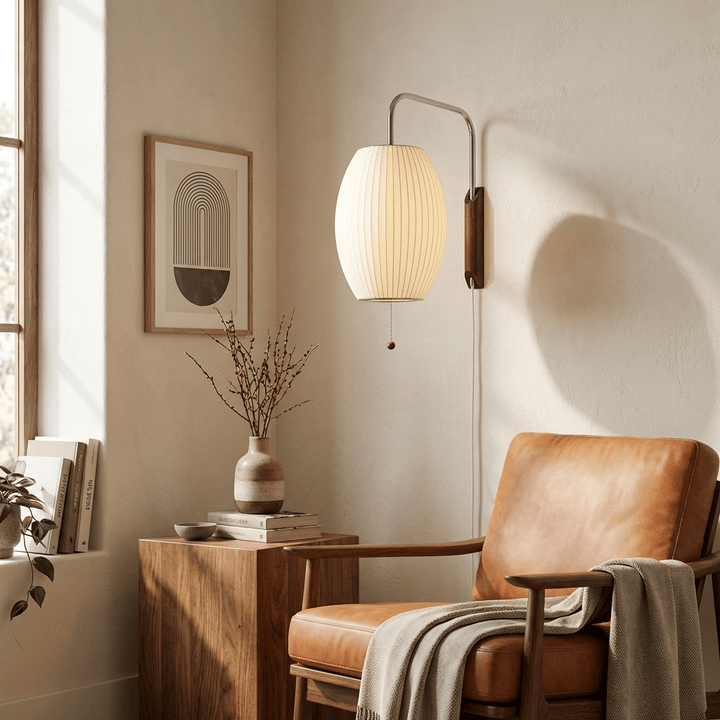 Lunara | Elegant Adjustable Plug-In Wall Sconce Light Fixture 2