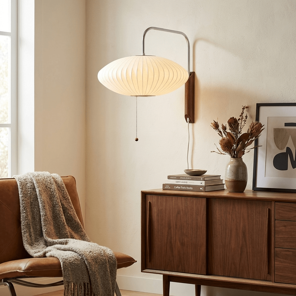Lunara | Elegant Adjustable Plug-In Wall Sconce Light Fixture 3