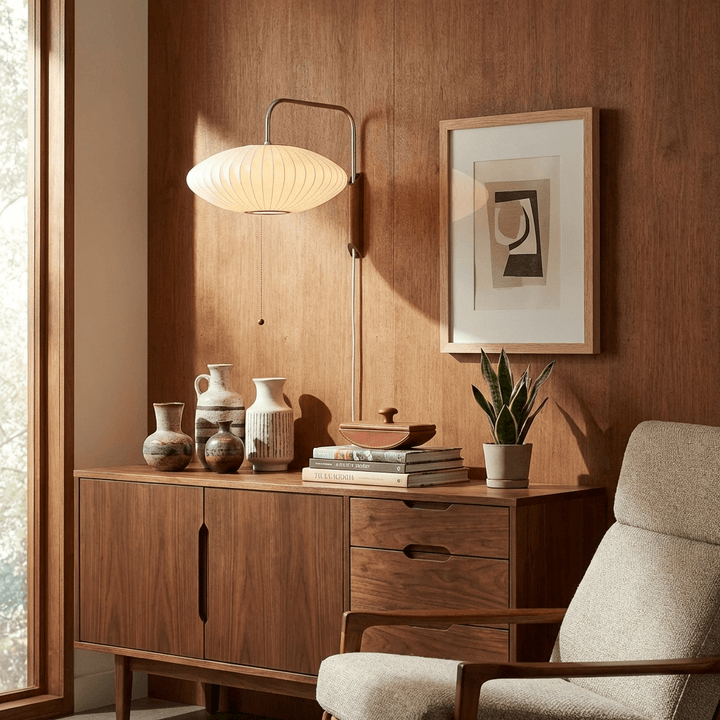 Lunara | Elegant Adjustable Plug-In Wall Sconce Light Fixture 5