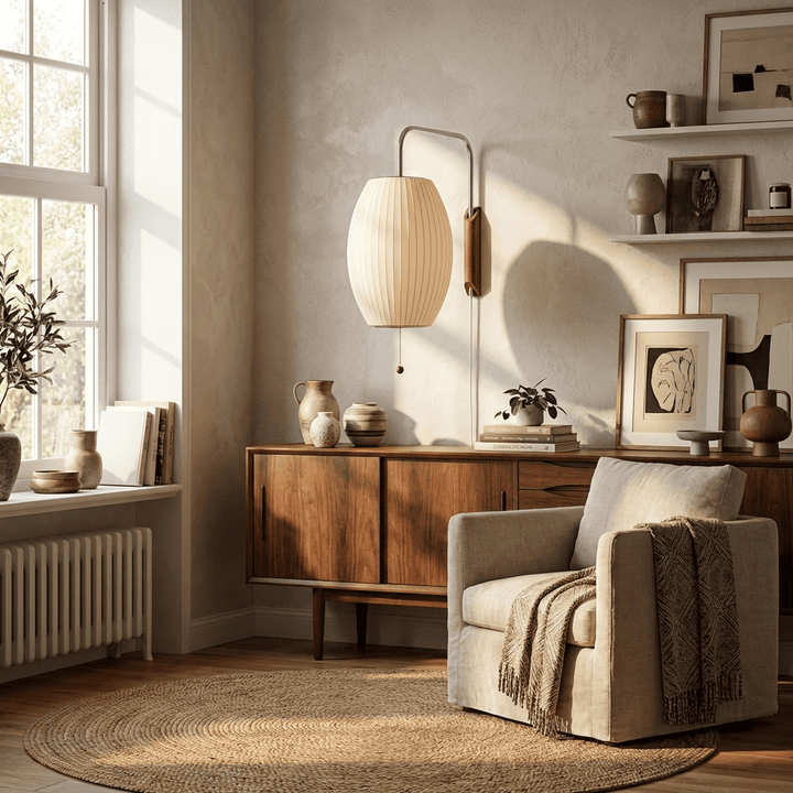 Lunara | Elegant Adjustable Plug-In Wall Sconce Light Fixture 7