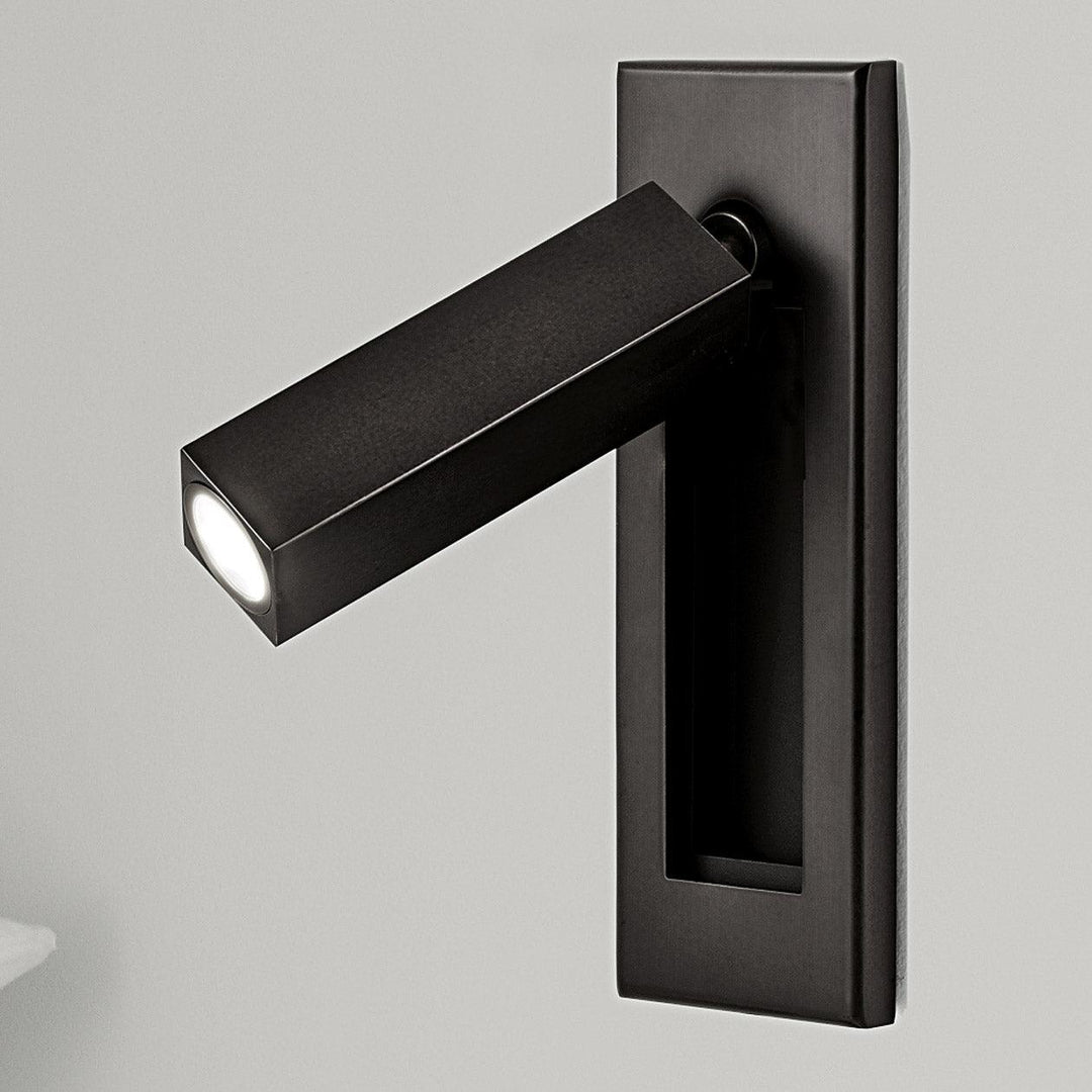 Lunara | Modern Elegant Metal Glass Bedside Wall Sconce Light 0
