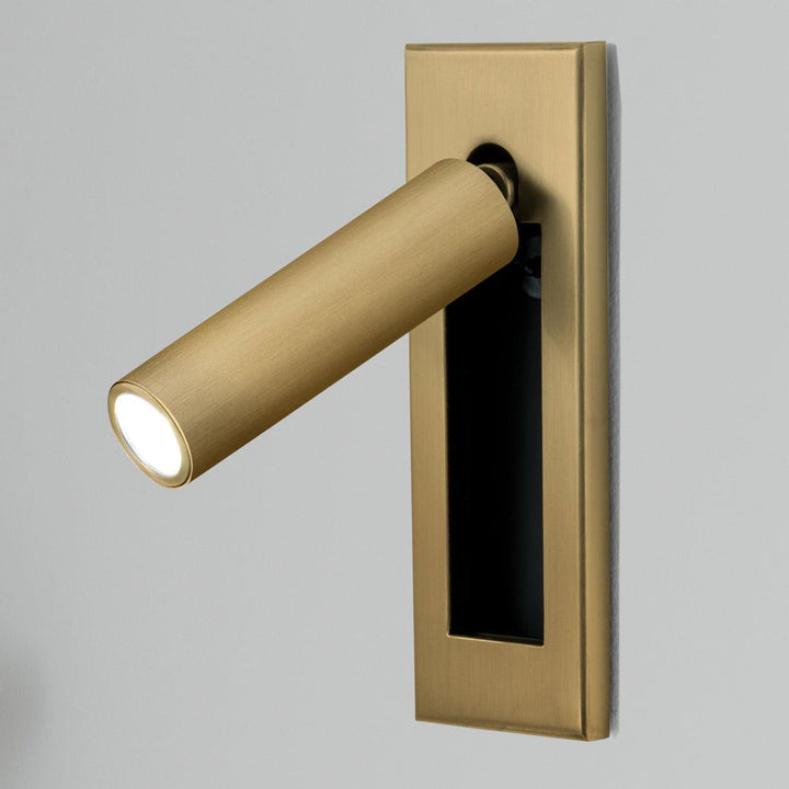 Lunara | Modern Elegant Metal Glass Bedside Wall Sconce Light 10