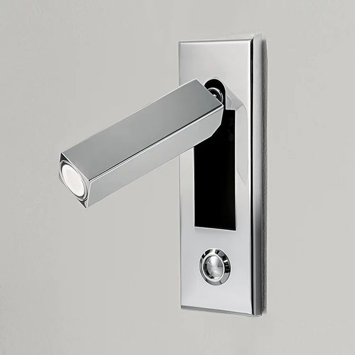 Lunara | Modern Elegant Metal Glass Bedside Wall Sconce Light 11