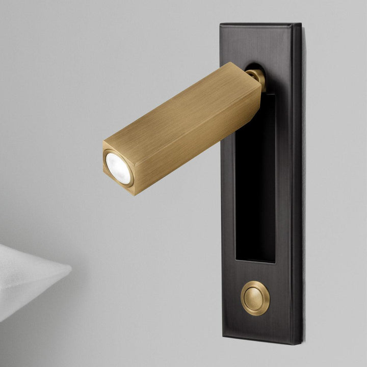 Lunara | Modern Elegant Metal Glass Bedside Wall Sconce Light 12