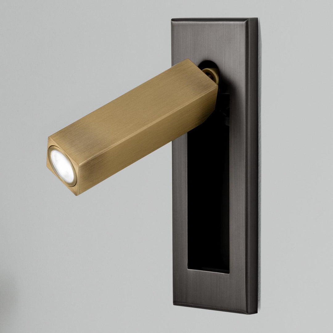 Lunara | Modern Elegant Metal Glass Bedside Wall Sconce Light 15