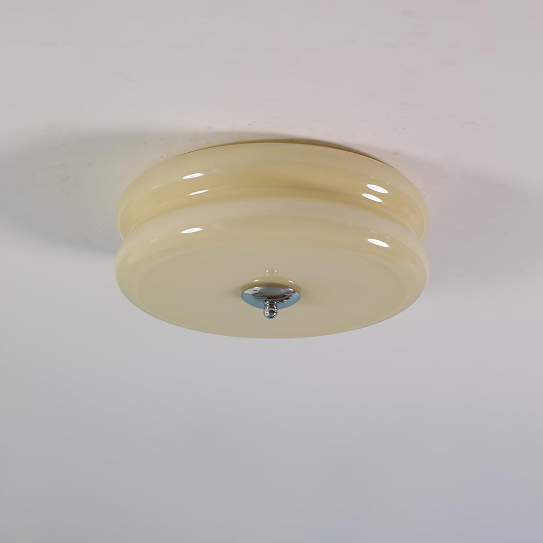 LuxeAura | Elegant Vintage Art Deco Flush Mount Ceiling Light Fixture 0