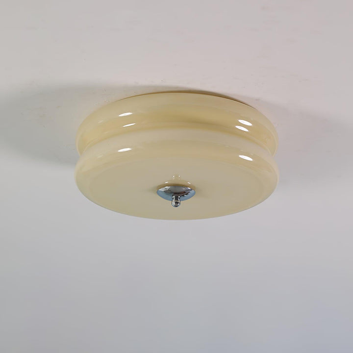 LuxeAura | Elegant Vintage Art Deco Flush Mount Ceiling Light Fixture 0