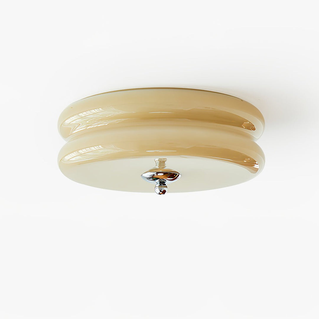 LuxeAura | Elegant Vintage Art Deco Flush Mount Ceiling Light Fixture 1