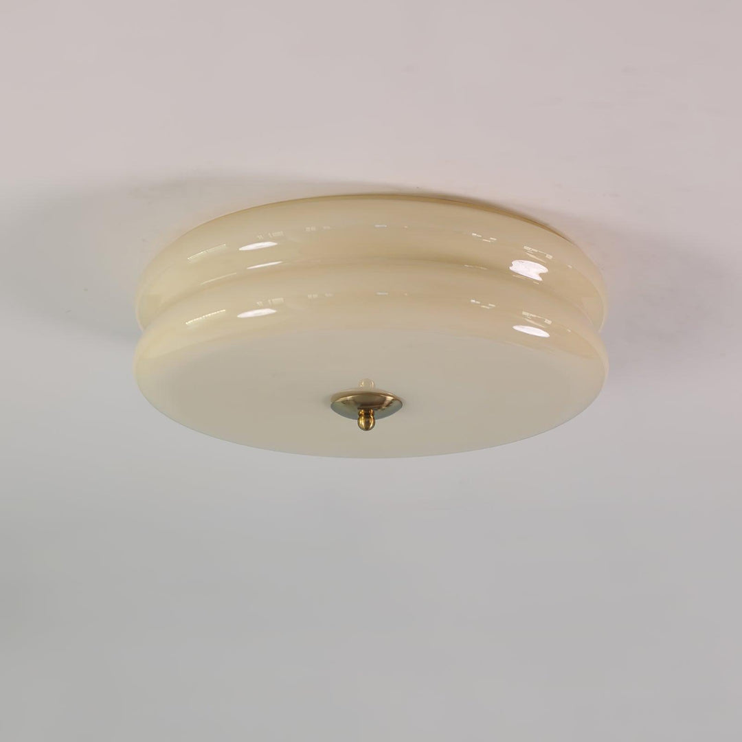 LuxeAura | Elegant Vintage Art Deco Flush Mount Ceiling Light Fixture 12