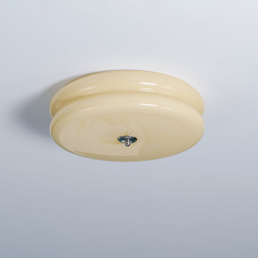 LuxeAura | Elegant Vintage Art Deco Flush Mount Ceiling Light Fixture 9